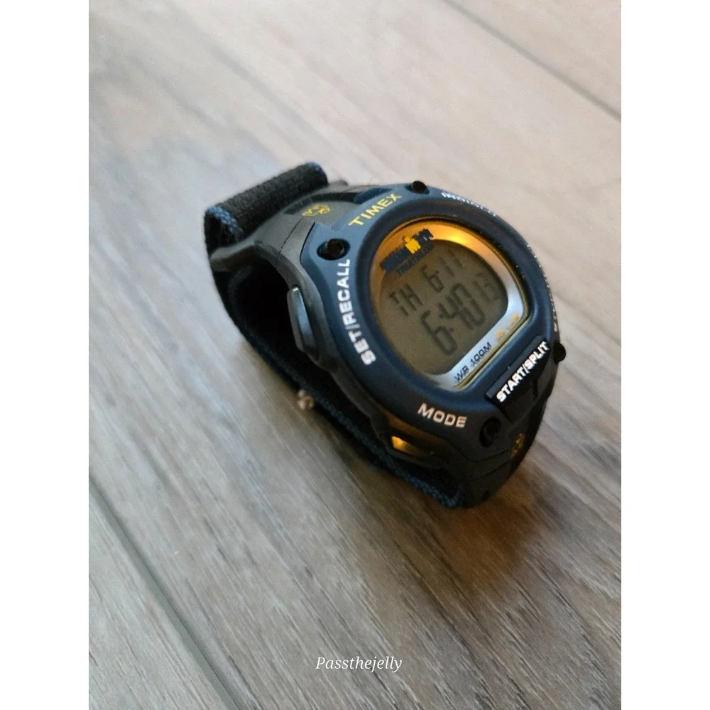 Timex Ironman Watch Mens T5K413 FastWrap Digital Chronograph Alarm 30-Lap WR100M
